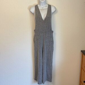 Madewell Herringbone V-Neck Overalls Size 4